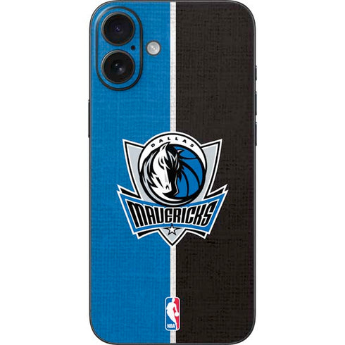 NBA Dallas Mavericks Canvas iPhone 16 Plus Skin